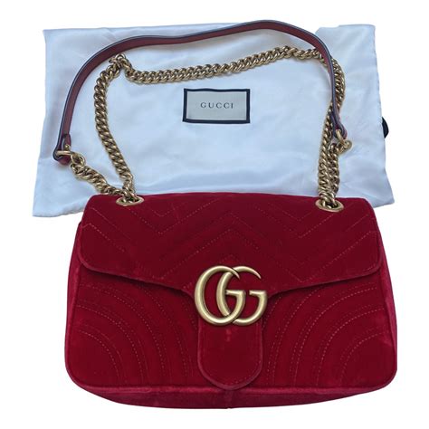 gucci marmont used bag|Gucci Marmont bag used.